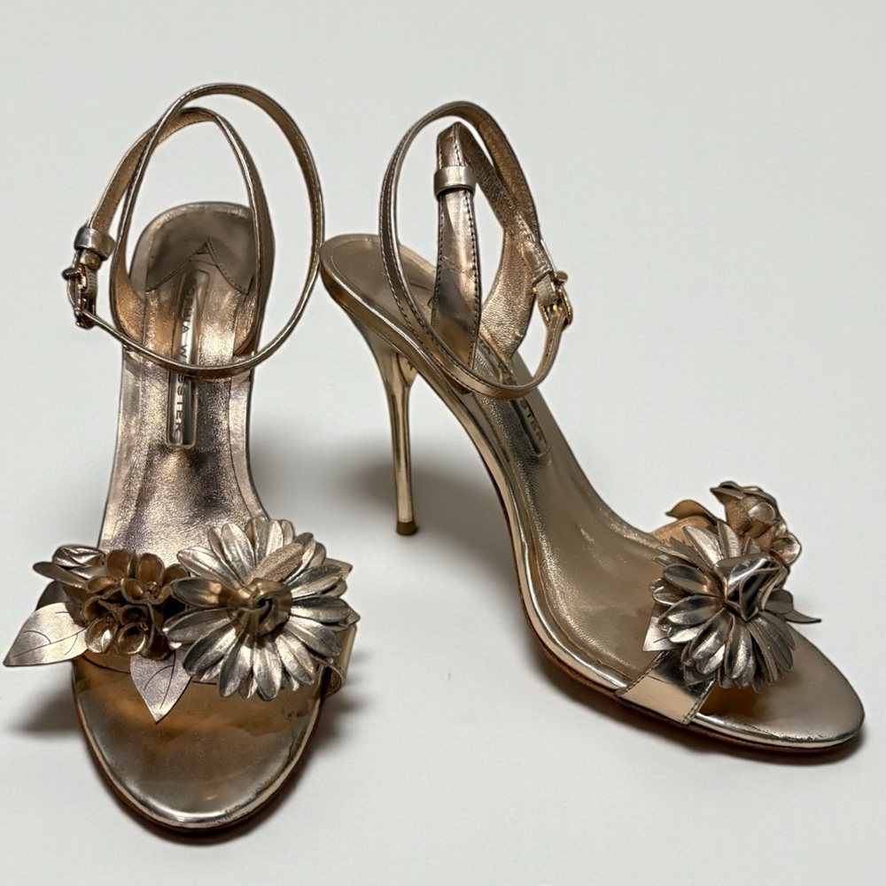 Sophia Webster Lilico Sandal in Rose Gold